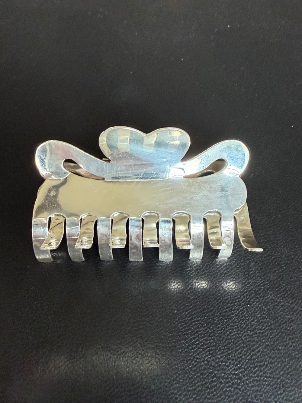 Sterling Silver Claw Hair Clip